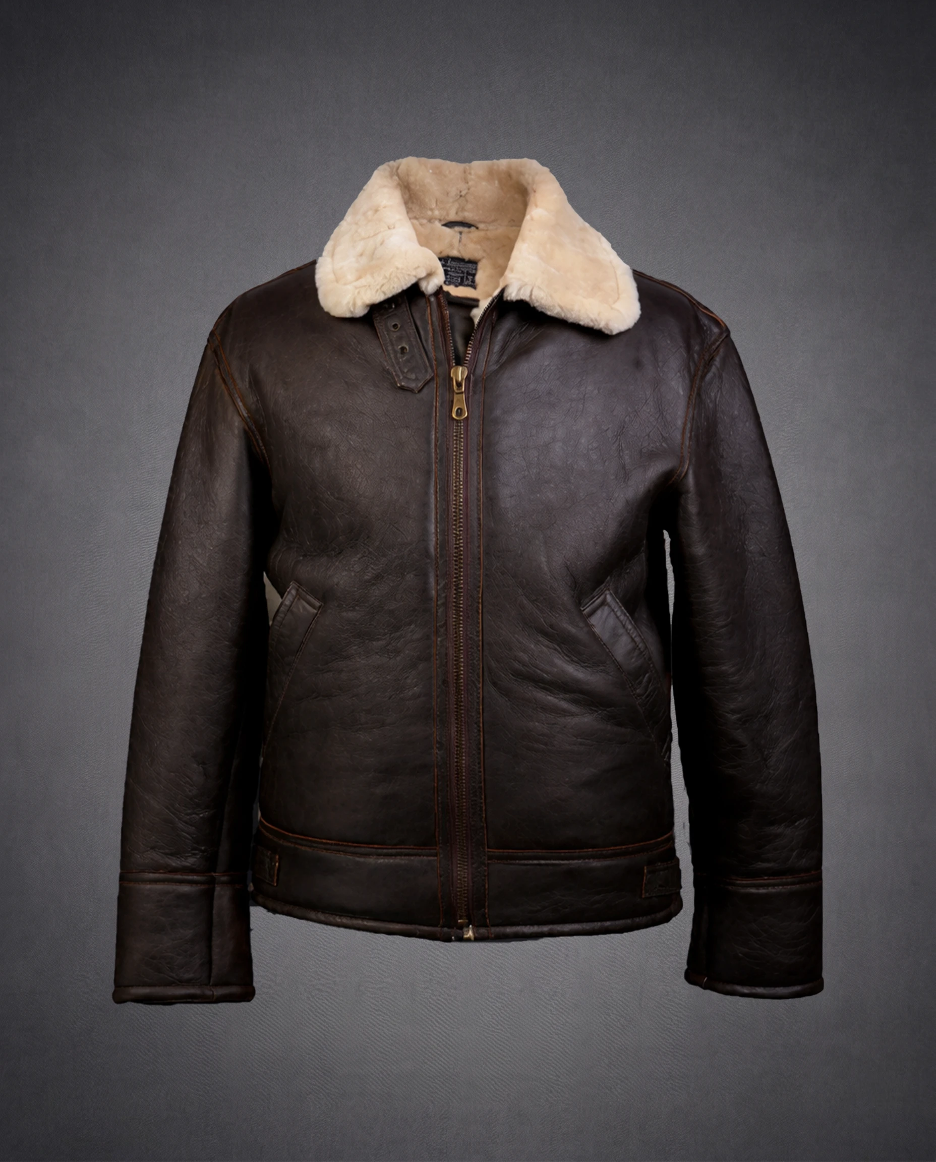 Chaqueta de Cuero cockpit